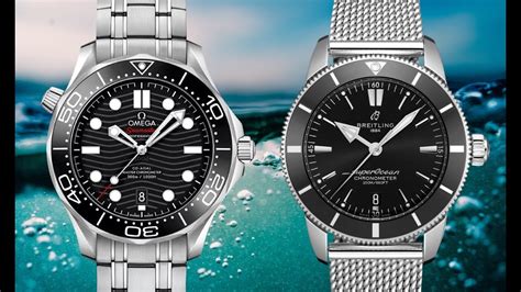 breitling superocean heritage ii vs omega seamaster 300m|Breitling 17 movement review.